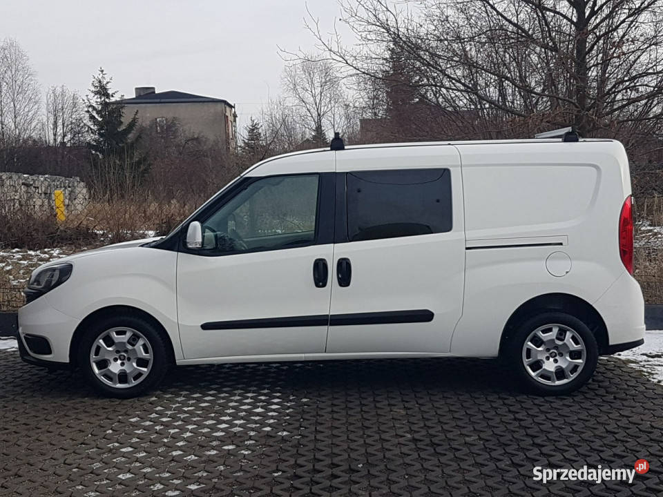 Fiat Doblo MAXI 5 OSÓB DŁUGI KLIMA 6BIEGÓW biały Poręba