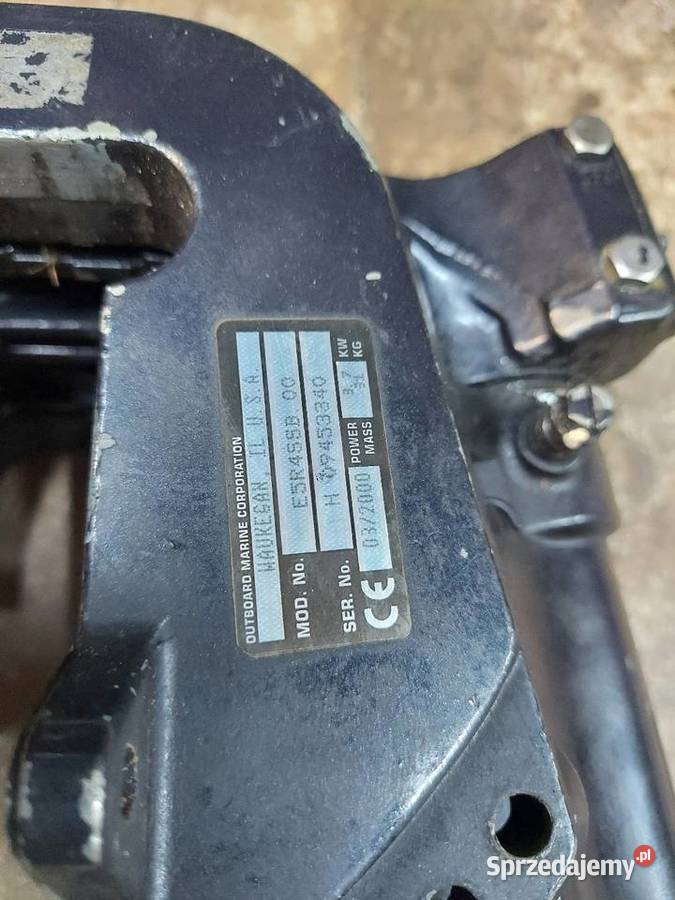 Johnson evinrude 5 zawiesie uchwyt mocowanie 5