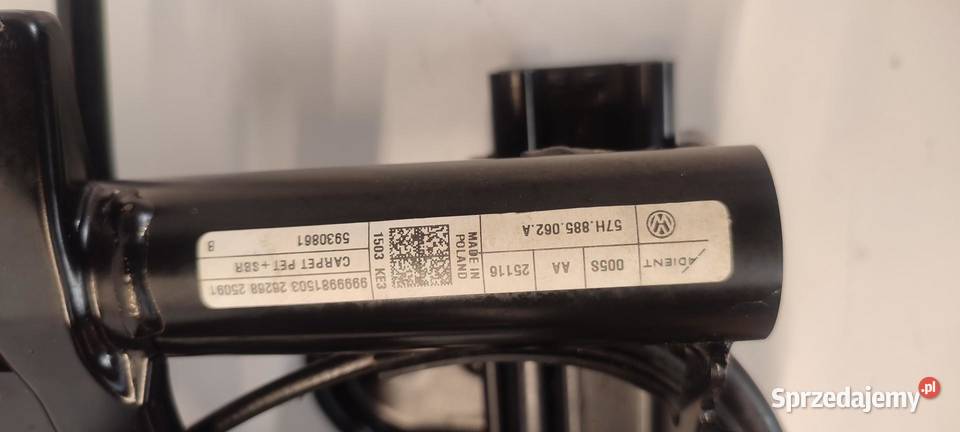 VW TAYRON STELAŻ FOTELA PRAWY TYŁ 2 RZĄD osobowe