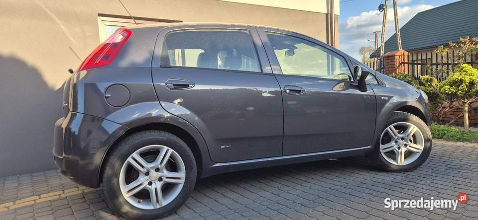 Fiat Grande Puntobenzyna Salon ASR (kontrola trakcji) Łódź sprzedam