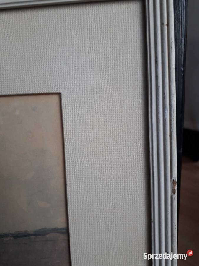 Pejzaż akwarela Koło