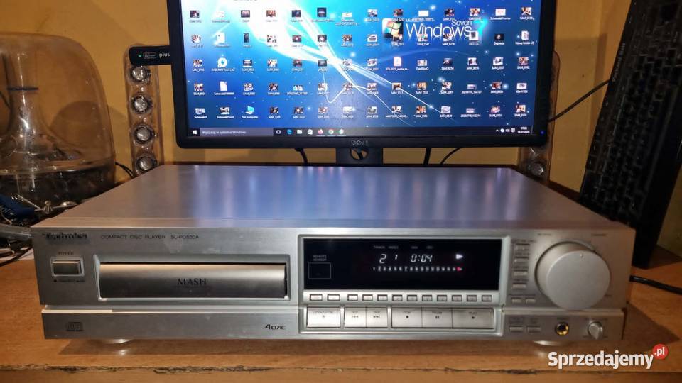 Odtwarzacz CD Technics SLPG520A JOG MASH Silver Warta
