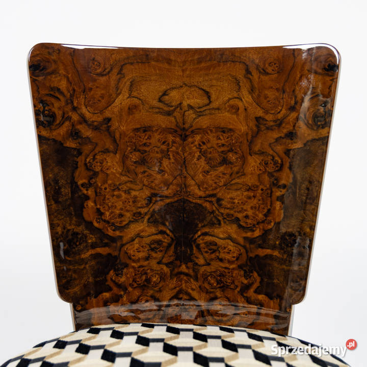 Komplet 4 Krzeseł H214 JHalabala Modernizm Art Swarzędz