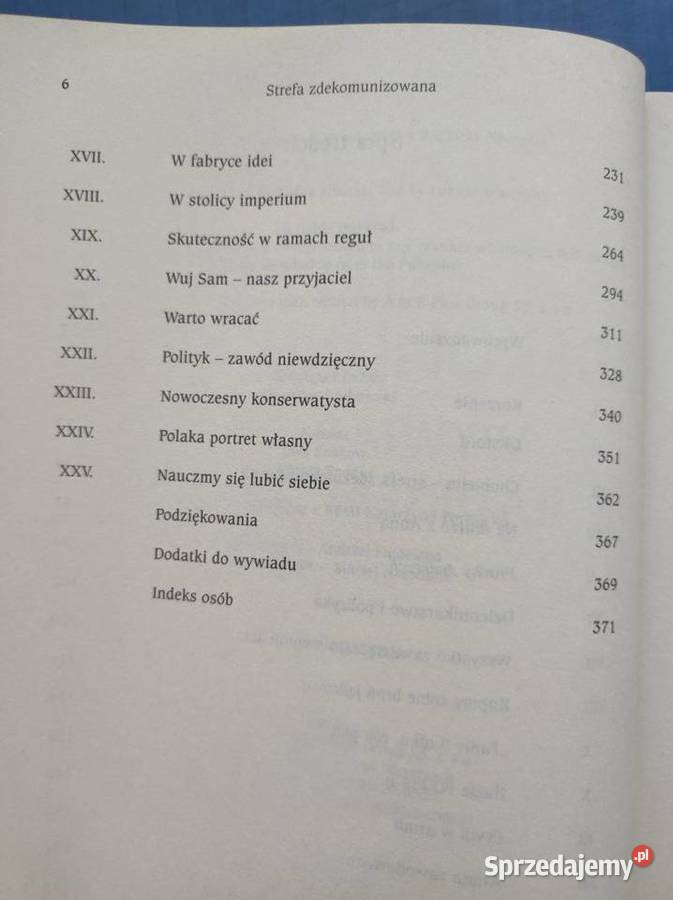 Strefa zdekomunizowana wywiad rzeka z Radkiem ISBN 9788378819134 Kielce
