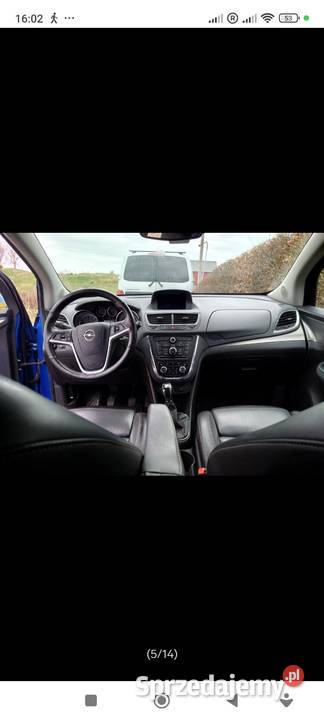 Opel Mokka X 20122013 Cosmo ful 14t Rok produkcji 2012 Siedlce