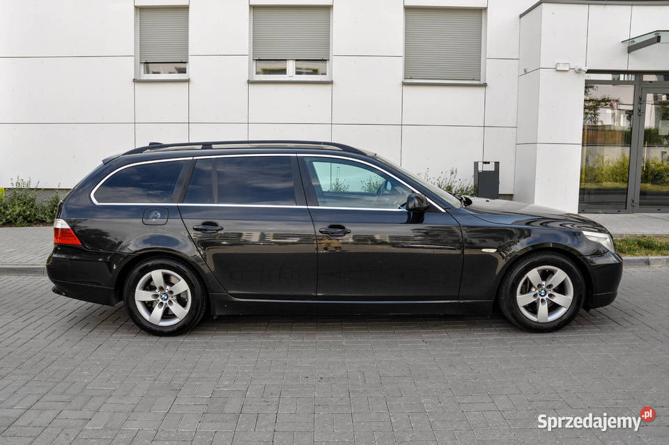 BMW Seria 5 E61 20d 177 Automat Lift Skóry Wrocław