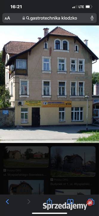 Wynajmę lokal usługowy w Kłodzku Ilość pomieszczeń 10 dolnośląskie Kłodzko