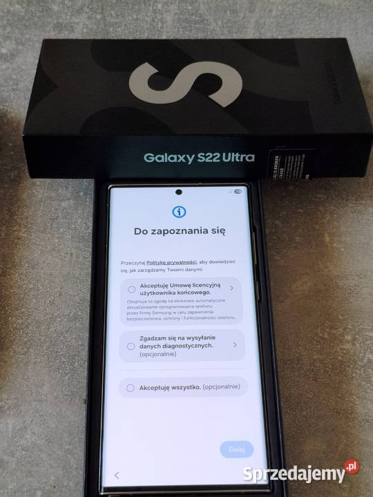 Samsung S22 Ultra biały stan Rybnik