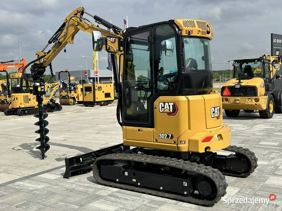 FABRYCZNIE NOWA MINIKOPARKA CATERPILLAR 3027 CR wielkopolskie Tuliszków sprzedam
