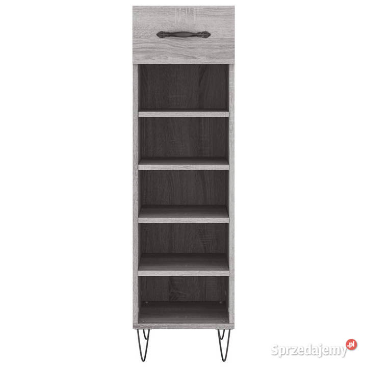 Szafka na buty szary dąb sonoma 30x35x105 mazowieckie Warszawa