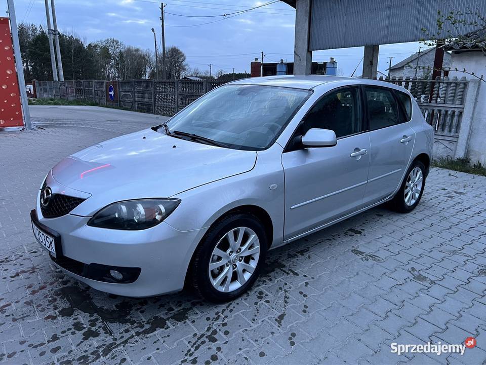 Mazda 3 16 109 srebrny Pińczów