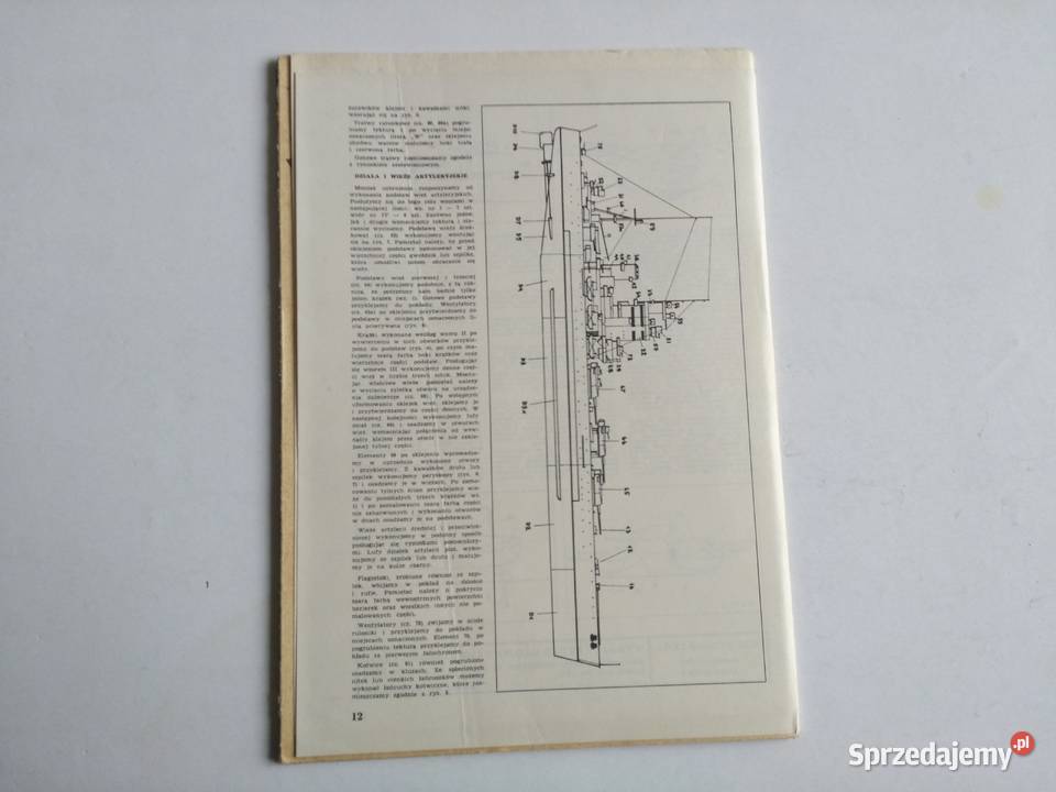 Mały Modelarz 10111991 Pancernik brytyjski śląskie Dąbrowa Górnicza