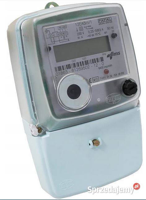 LICZNIK LEGALIZOWANY PLOMBOWANY ENERGI PRĄDU Zabezpieczenia i rozdzielnice Tarnowskie Góry