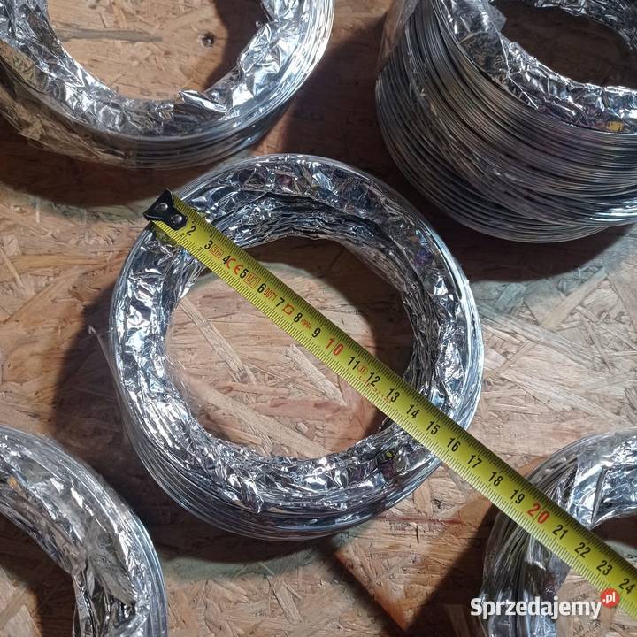 Przewód wentylacyjny fi125mm elastyczny zachodniopomorskie Kamień Pomorski