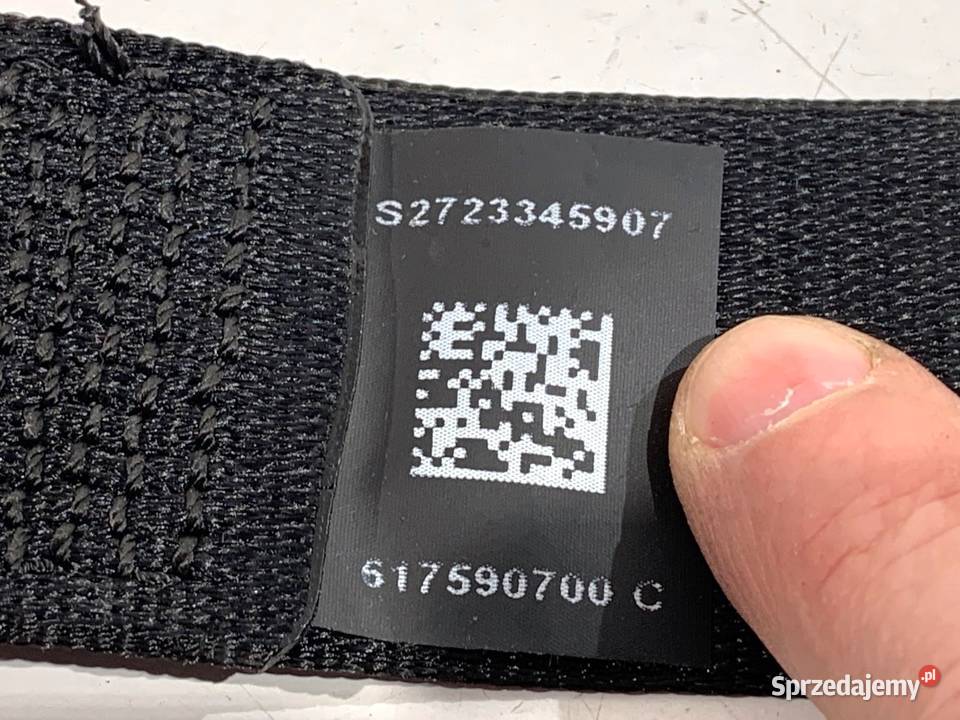 PAS BEZPIECZEŃSTWA PRAWY PRZÓD BMW F07 7233459 sprzedam