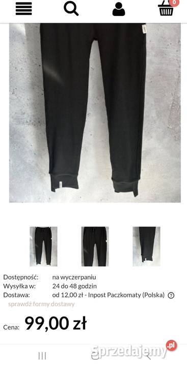 Spodnie dresowe MEGI rozmiar LXL kremowe w Lublin