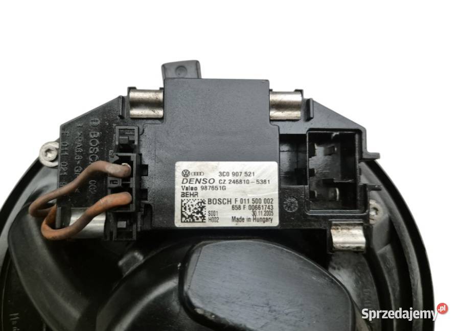 WENTYLATOR DMUCHAWA NAWIEWU REZYSTOR VW PASSAT Działoszyce