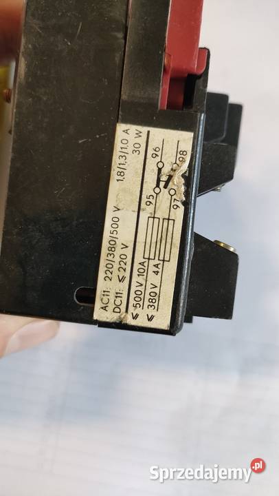 Przekaźnik termiczny TSA 45P C661Ema ELESTER Szczecin