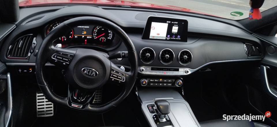 Kia stinger GT line salon polska elektryczne lusterka Kamień Pomorski