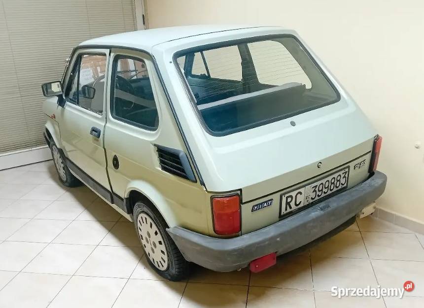 Fiat 126p bis z Włoch 1989 bez rdzy Kostrzyn