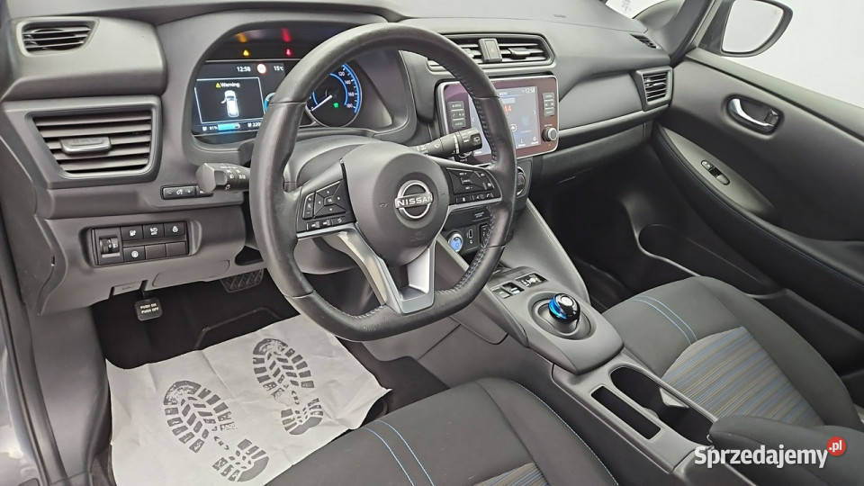 Nissan Leaf 40kWh Acenta Z Polskiego Salonu centralny zamek Warszawa