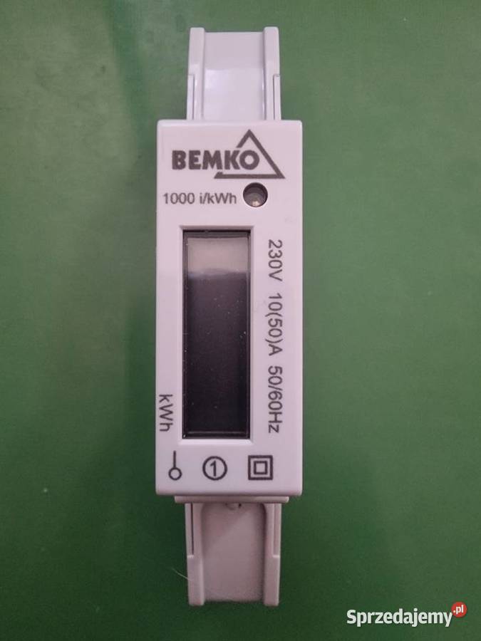 Licznik energii elektrycznej 1fazowy BEMKO Gliwice