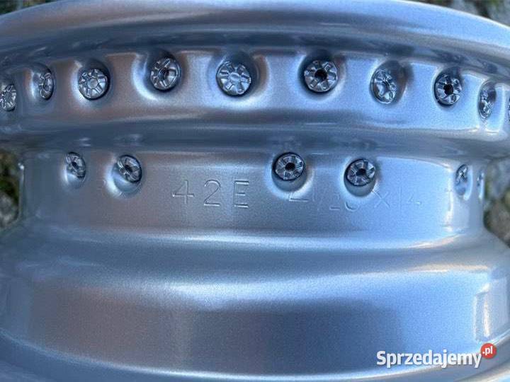 Zestaw felg szprychowych 14 MG Triumph Jaguar Świebodzin