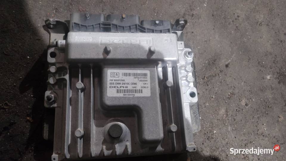 Komputer sterownik silnika 9665912580 Citroen Komputery Książ Wielkopolski