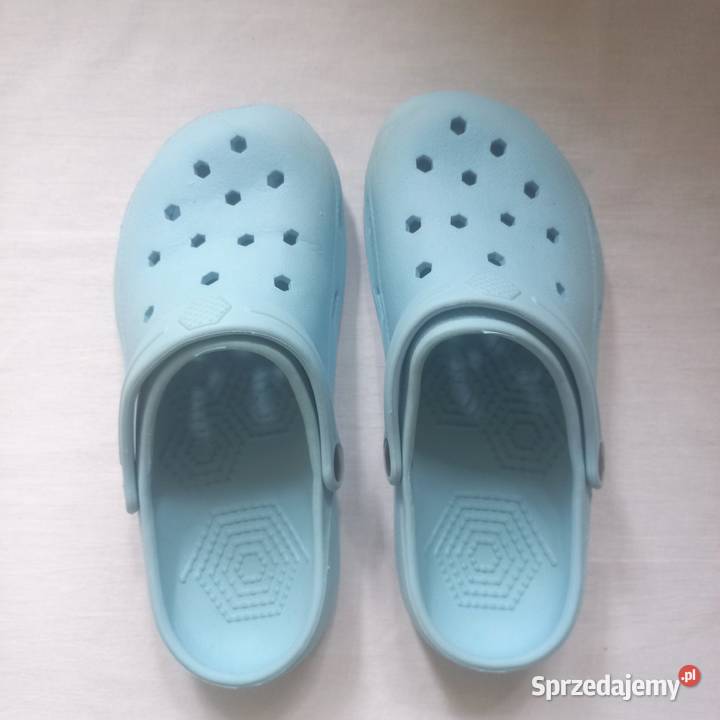 klapki Pianki chodaki Kroksy niebieskie r 38 Białystok sprzedam