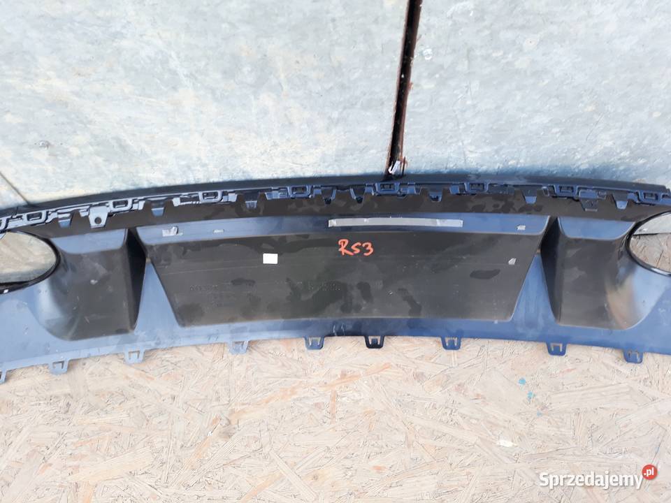 AUDI A3 RS3 8Y DYFUZOR SPOILER ZDERZAKA TYŁ Części samochodowe Międzychód