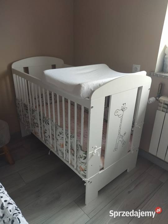 Sprzedam łóżeczko dziecięce z materacem i Materace Łask