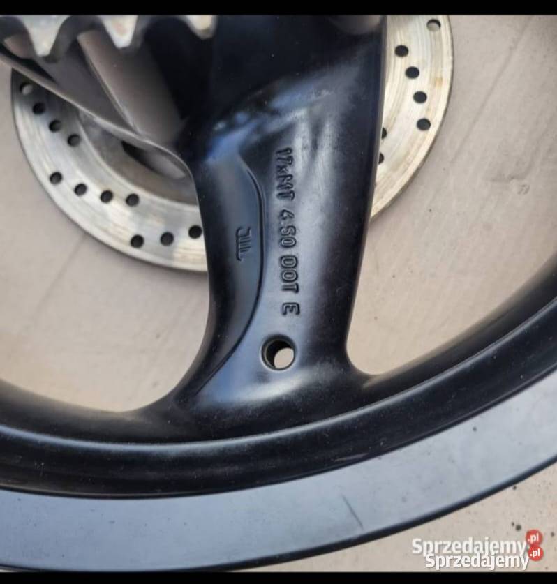 Ducati multistrada monster 620 dark felga tył aluminiowe Nowy Tomyśl