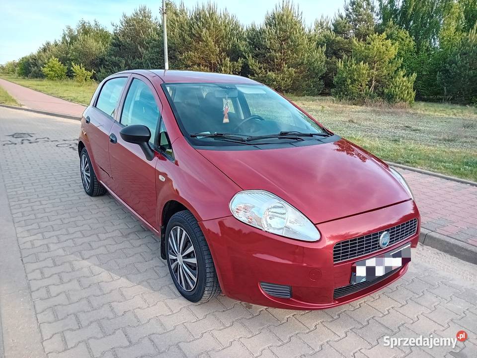 Fiat Grande Punto 2007r 12 benzyna City Zarejestrowany w Polsce Motoryzacja mazowieckie Sochaczew