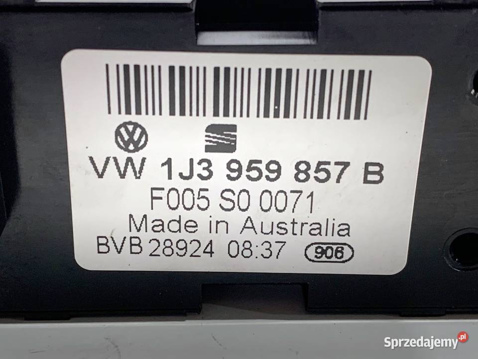 PRZEŁĄCZNIK SZYB VW PASSAT B5 FL 1J3959857B 0005