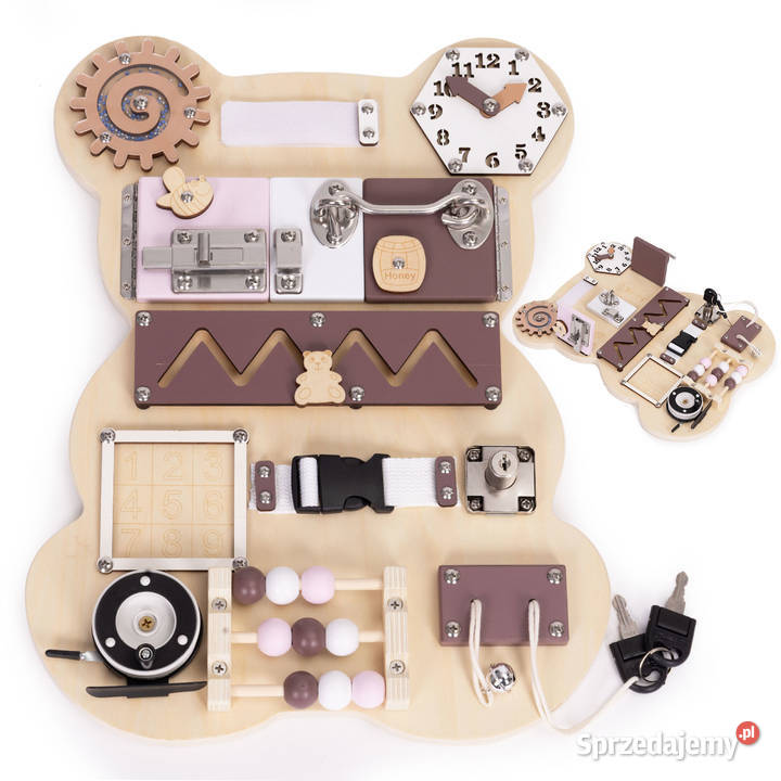 Drewniana tablica manipulacyjna sensoryczna opolskie Smogorzów