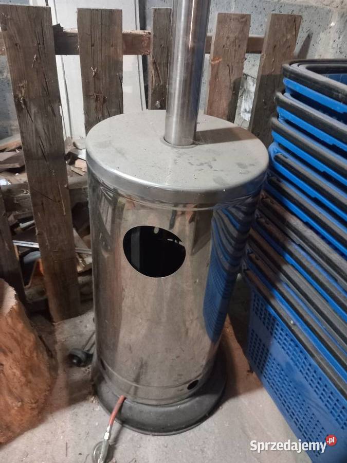 Parasol grzewczy na gaz metal