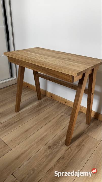Dębowe biurko z szufladą 50cm Biurka Myślenice