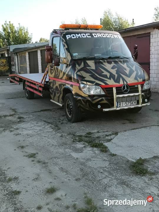 SZ Sprinter 313 pomoc drogowa specjalny 2004r na Białystok