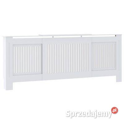 vidaXL Osłona na kaloryfer z MDF biała 205 Warszawa