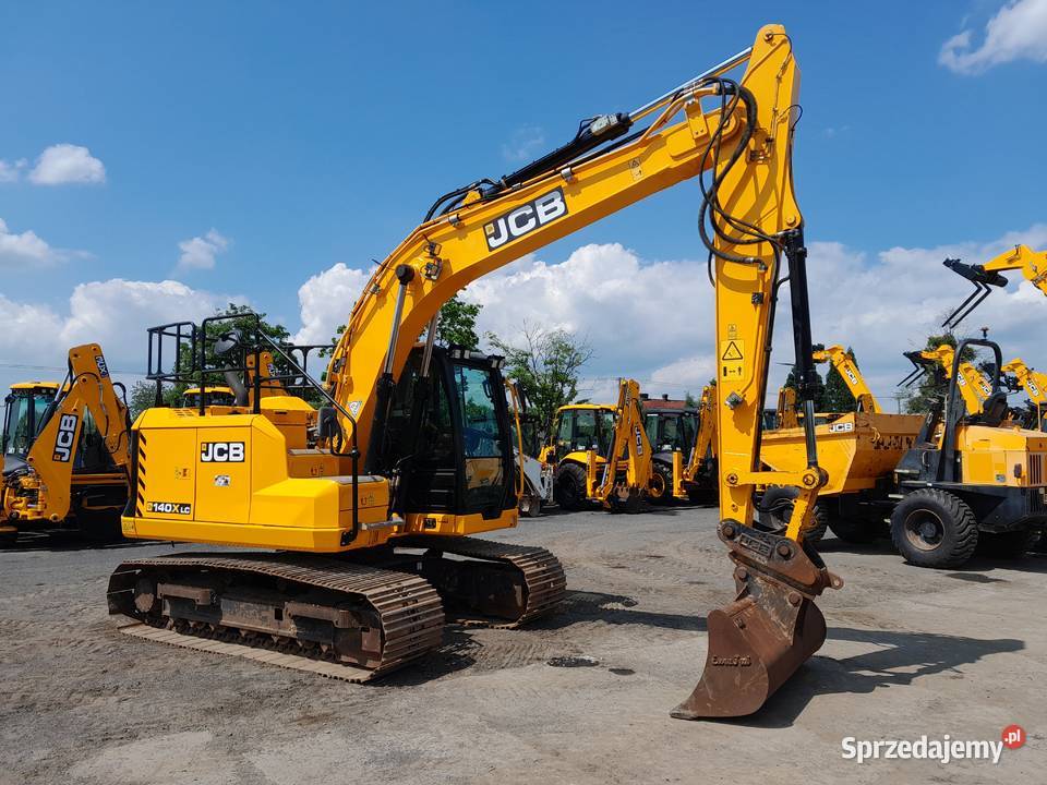 JCB 140X 2019R KOPARKA GĄSIENICOWA 141X JS 145 nie Krotoszyn