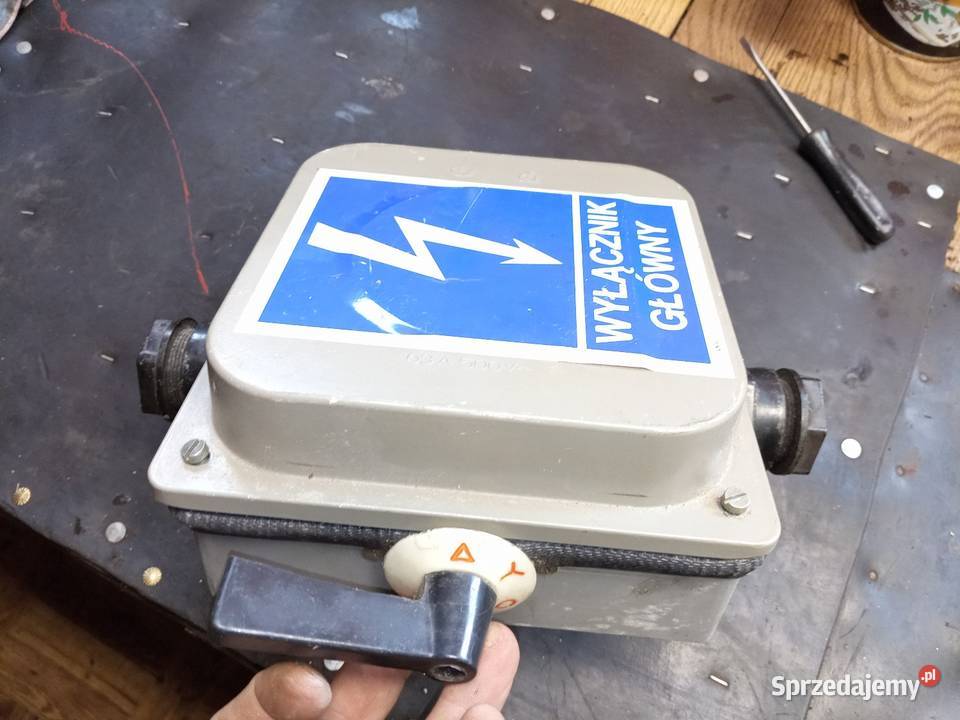 Przełącznik ip54 500v trójkąt gwiazda siła 360v Stalowa Wola sprzedam