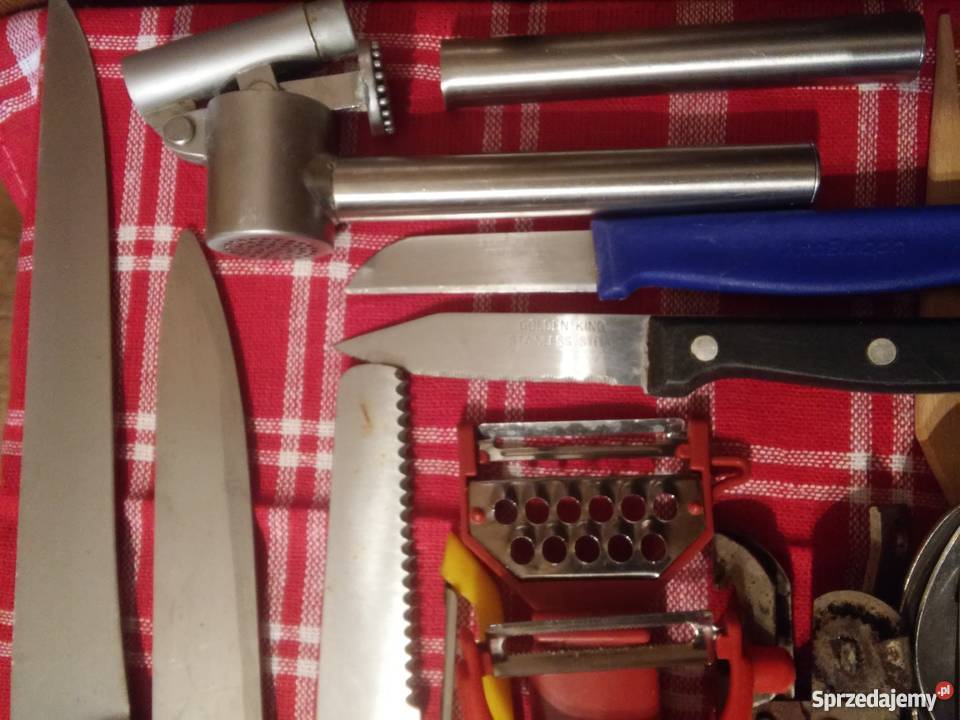 Noże obieraczki łopatka wyciskacz czosnku Warszawa