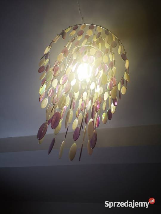Lampa wisząca kolor jasno kremowego do Lila świętokrzyskie Kielce