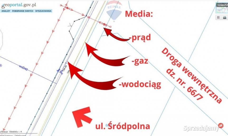 Działka pod duży dom ODLICZ VAT 23 bez PCC Siestrzeń sprzedam