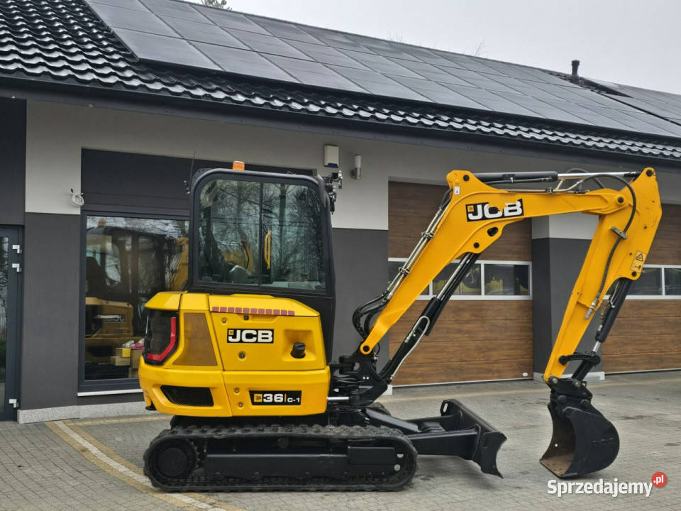 minikoparka JCB 36C1 Minikoparka gąsienicowa JCB sprzedam