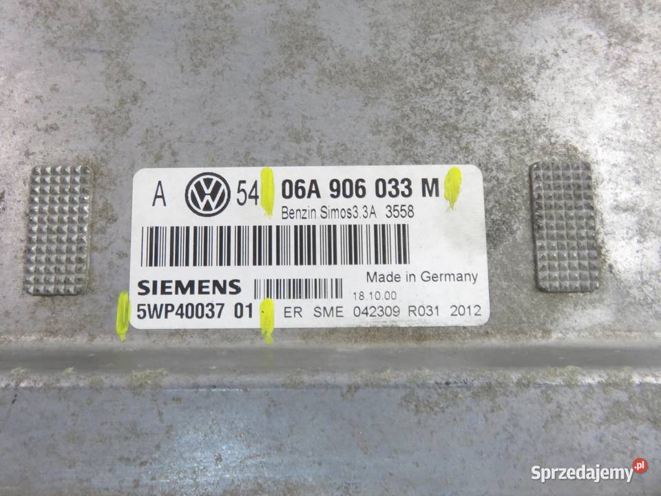 STEROWNIK VW GOLF IV 1J1 16 AVU 06A906033M