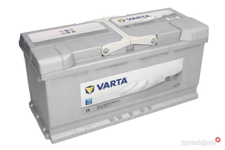 Akumulator Varta Silver Dynamic I1 110 Ah 920 A Układ elektryczny