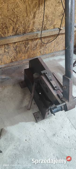 Gilotyna ręczna nożyce do stali podkarpackie Tuczempy