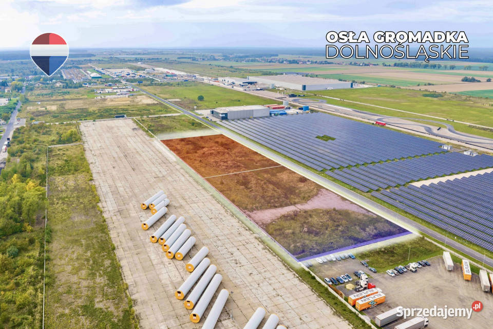 Działka inwestycyjna z PnB A4 23812 m Osła