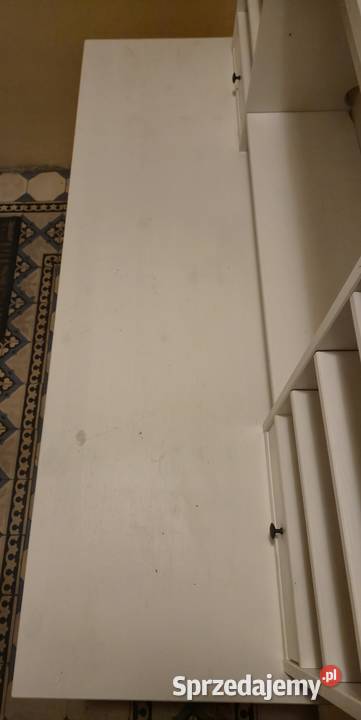 Biurko IKEA Hemnes z nadstawką białe duże Kraków